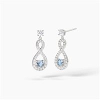 Orecchini Mabina Donna Endless in Argento Zircone 563746 - 563746